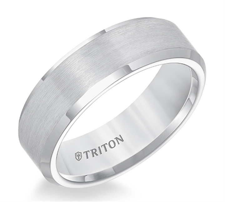 Tungsten 7mm Band Wedding Ring