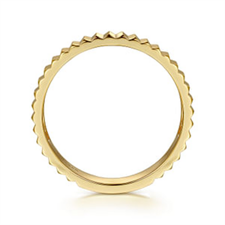 14K Stackable Gold Fashion Ring