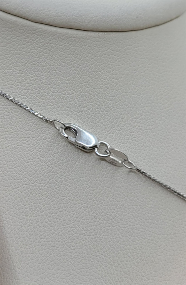 14K Yellow/Rose Gold Pink Tourmaline & Diamond Halo Pendant Necklace