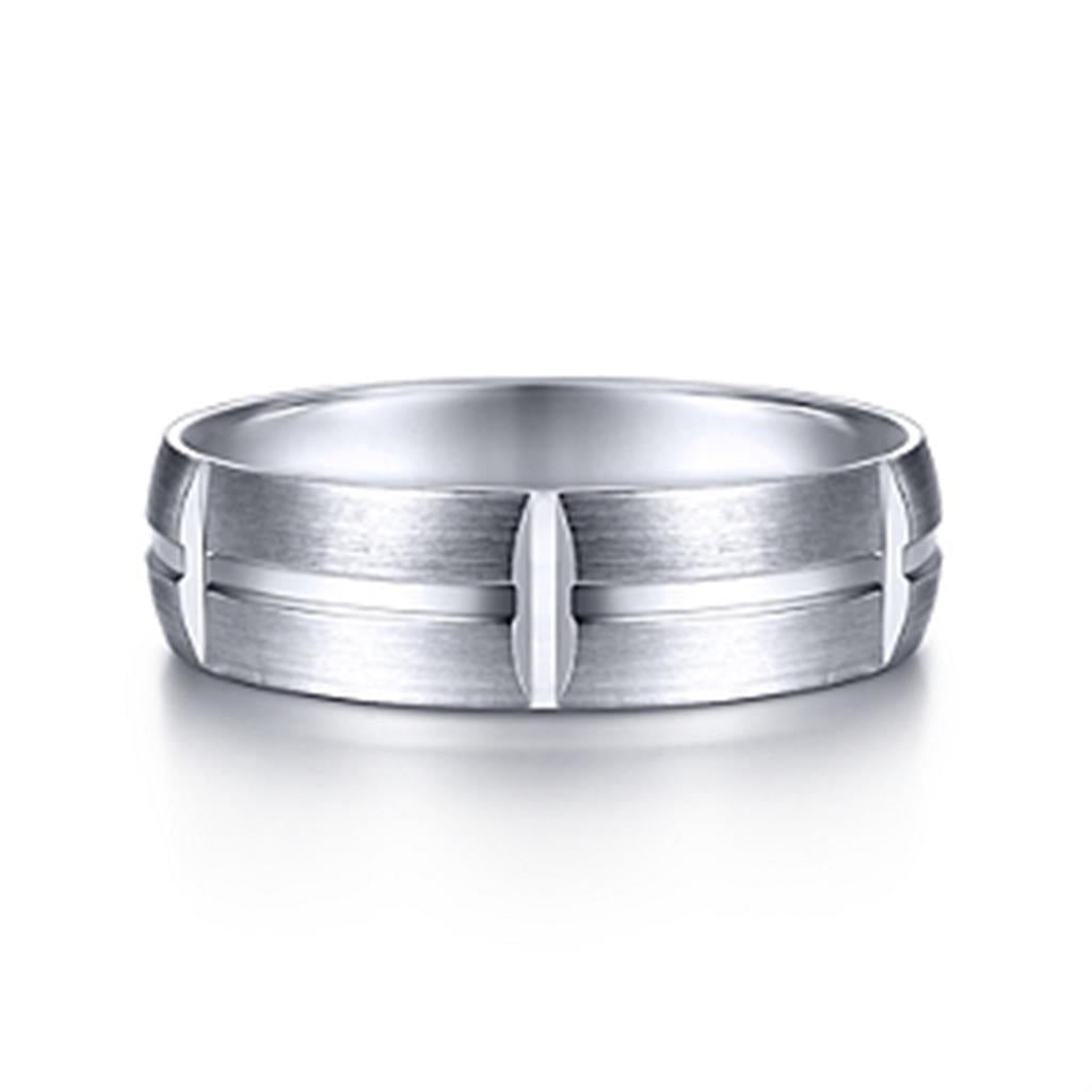 Gabriel & Co. Alloy Gents Wedding Ring