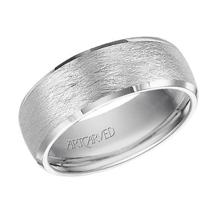 Tungsten "Vaughan" 7.5 mm Band Wedding Ring