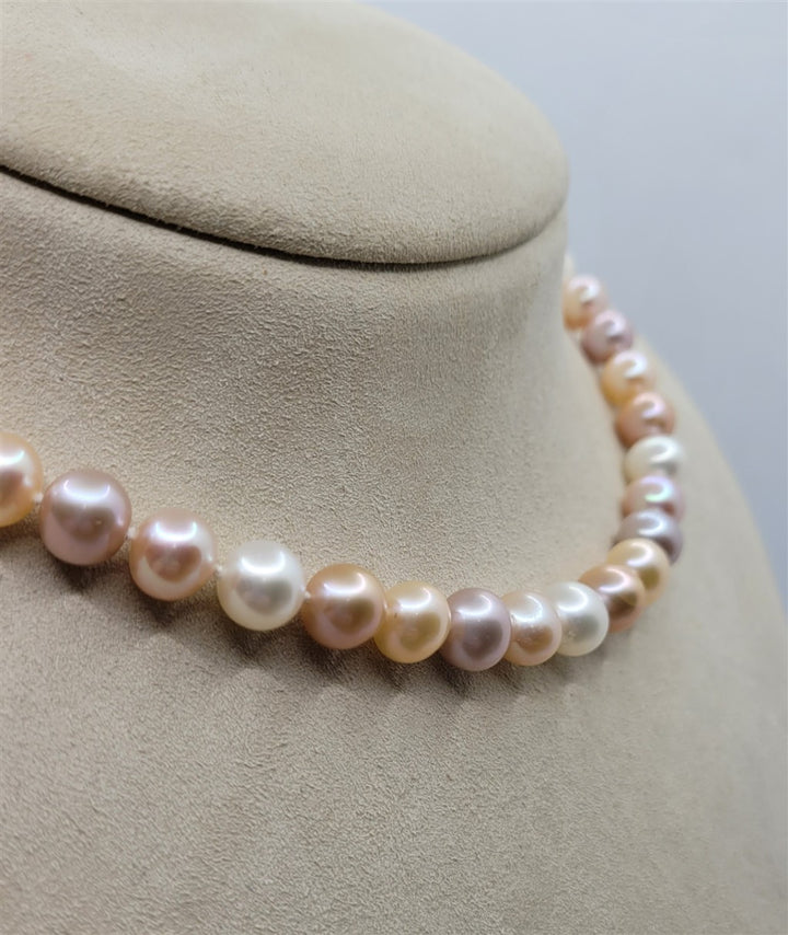 14K Yellow Gold Pearl Strand Pearl Jewelry