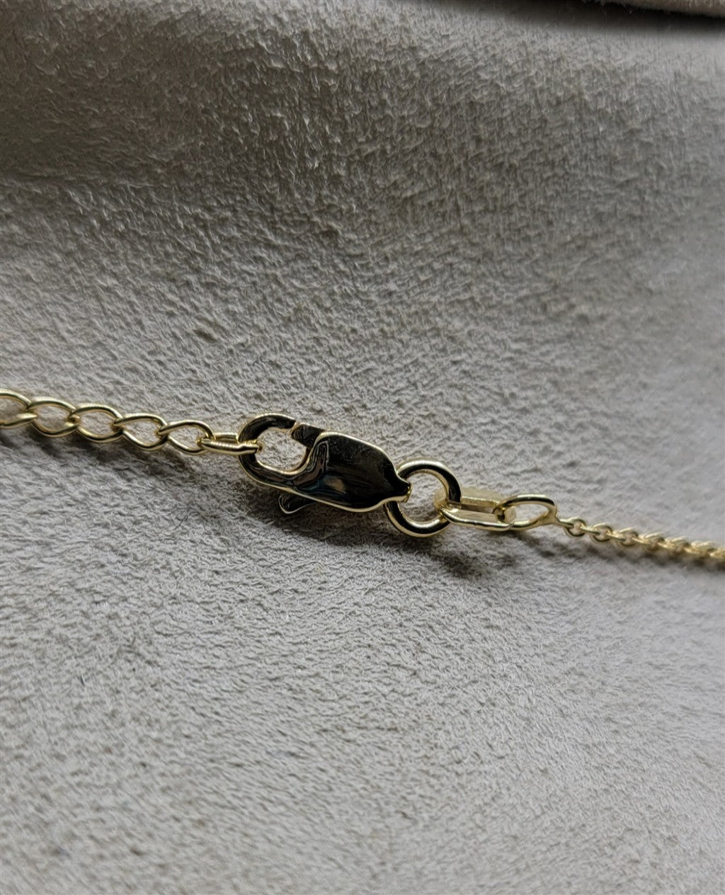 14K Yellow Gold Blue Enamel Fashion Star  Necklace