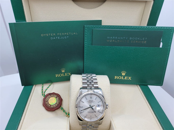 Certified Pre-Owned Rolex 36 mm DateJust