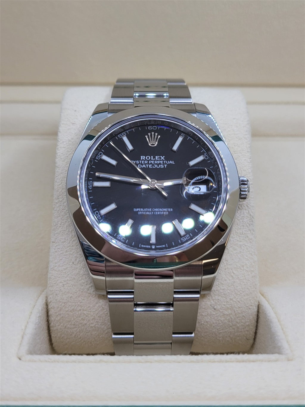Certified Pre-Owned Rolex 41 mm DateJust