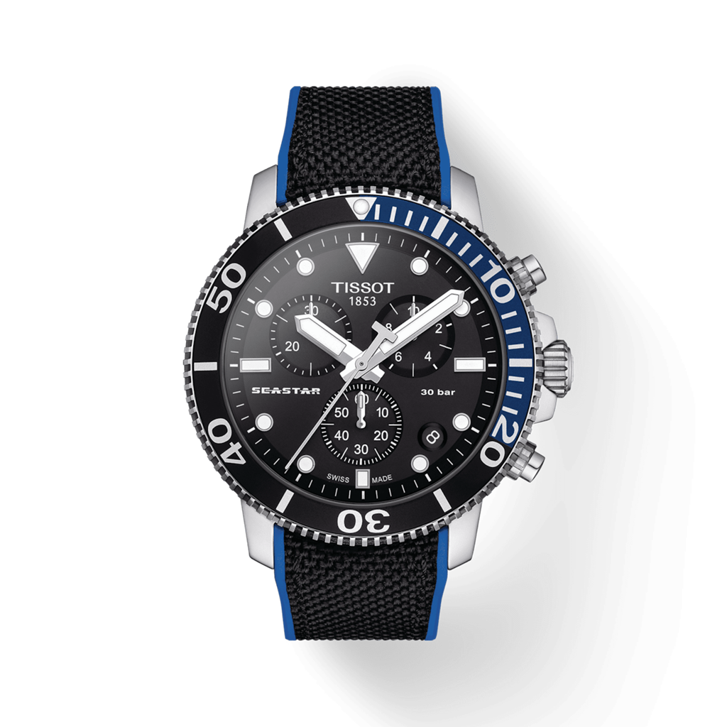 Tissot Stainless Steel Seastar 1000 Chronograph Watch