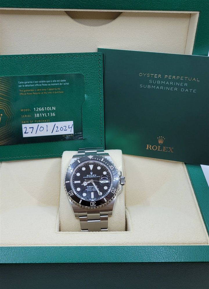 Stainless Steel Previously Owned Submariner Rolex