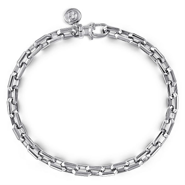 Men's Sterling Silver "Gabriel & Co." Link Bracelet