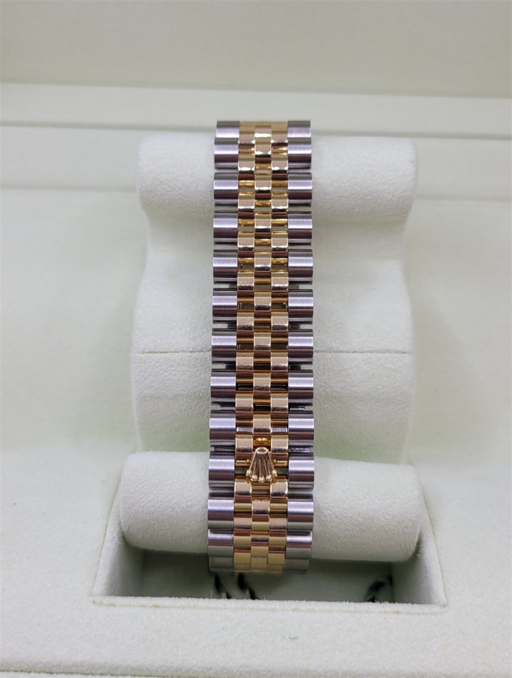 Certified Pre-Owned Stainless Steel & 18K Yellow Gold White Dail Datejust