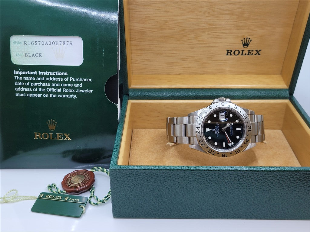 Certified Pre-Owned Rolex Stainless Steel Explorer II