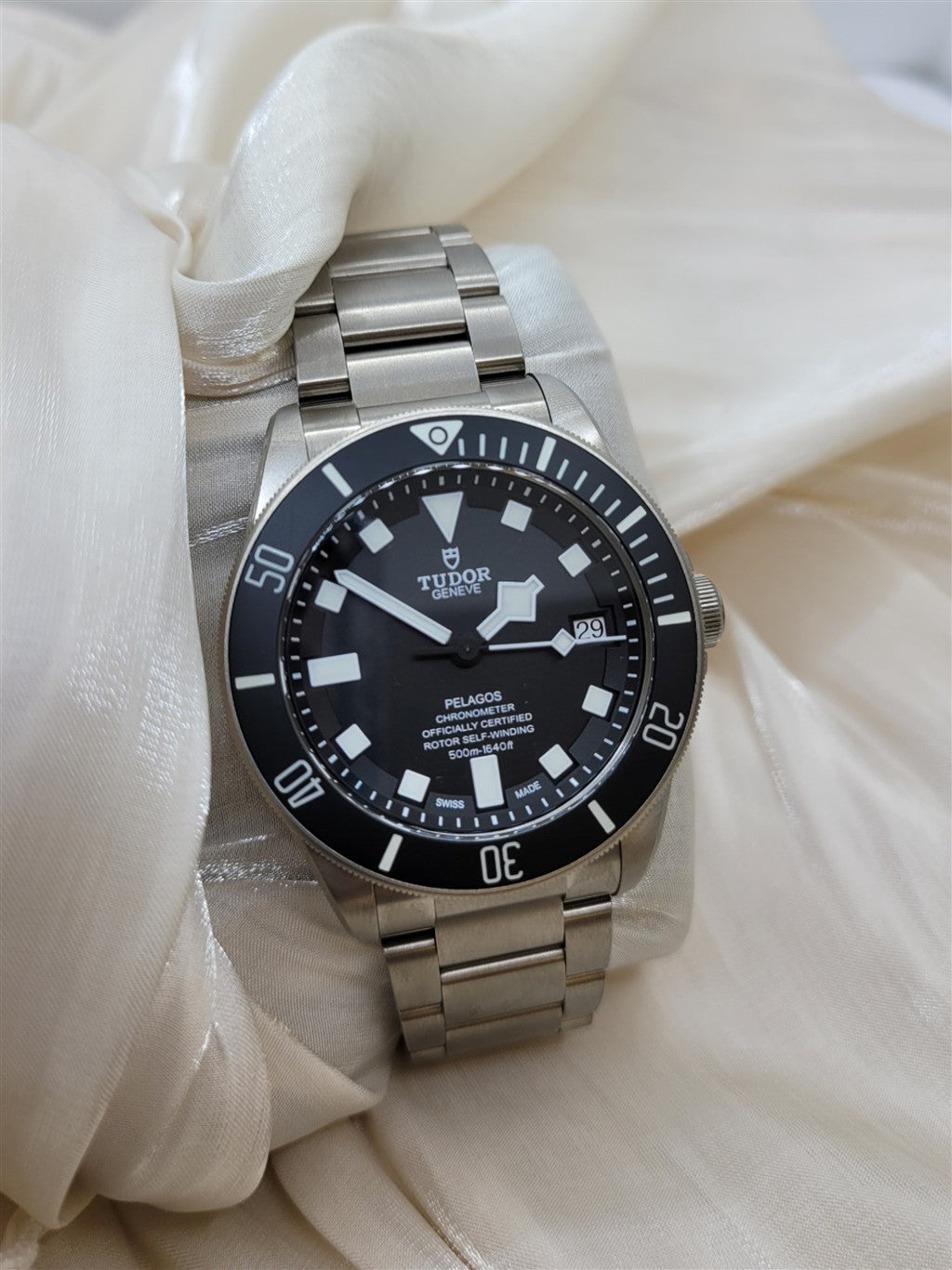 Certified Pre-Owned Titanium Pelagos Tudor