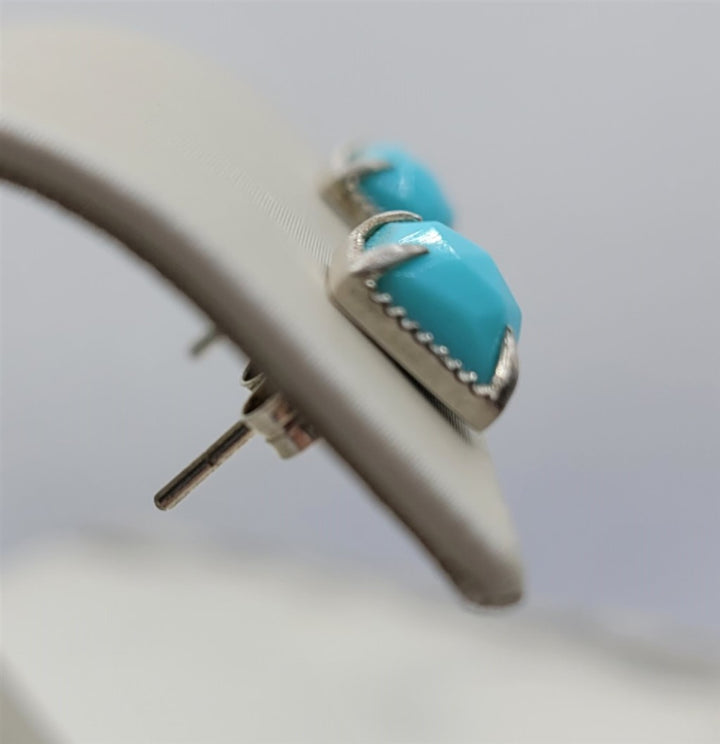 Nina Nguyen Sterling Silver Turquoise Studs