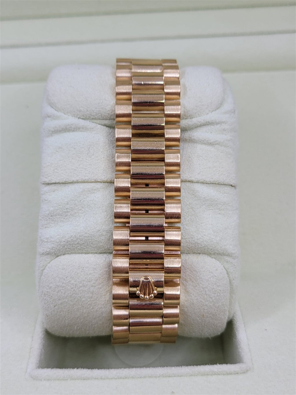 Certified Pre-Owned 18K Yellow Gold President Diamond Dial Day-Date Rolex