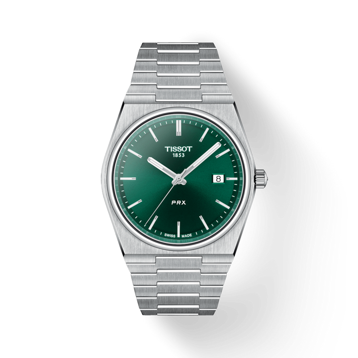 Tissot Stainless Steel Green PRX 40MM Watch