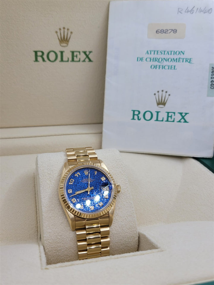 Certified Pre-Owned Rolex 31mm DateJust President
