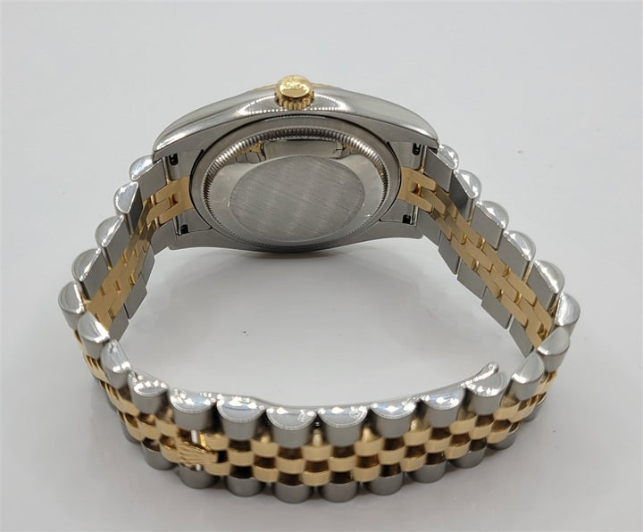 Certified Pre-Owned Rolex Stainless Steel & Yellow Gold 36 mm DateJust