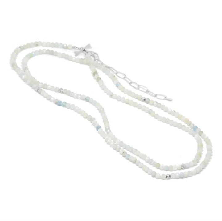 Nina Nguyen Sterling Silver Aquamarine Wrap