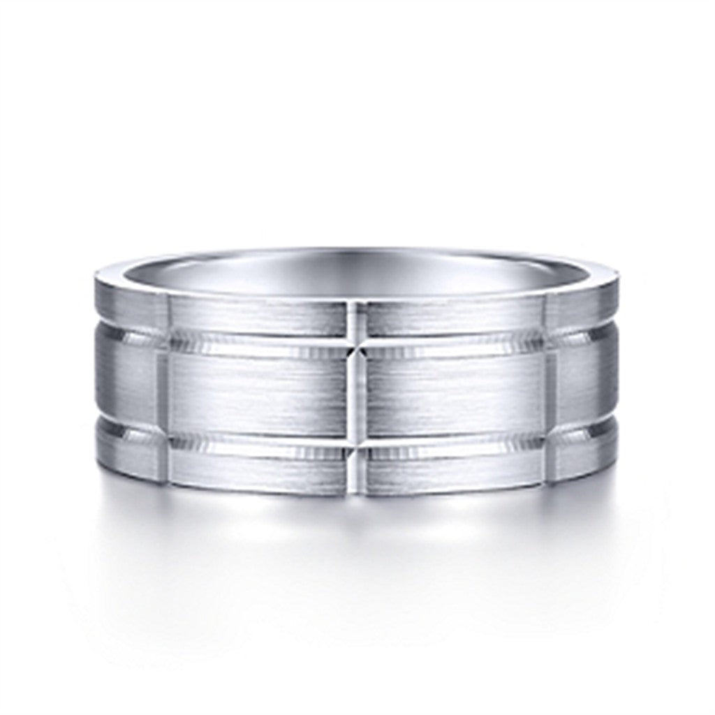 Gabriel & Co. Alloy Gents Wedding Ring