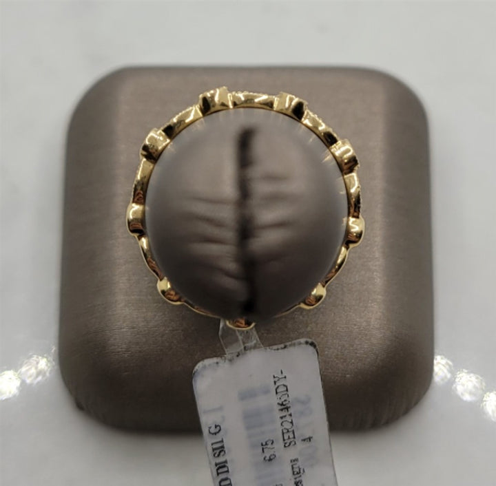 18K Yellow Gold Stackable Almor Designs Diamond Fashion Ring