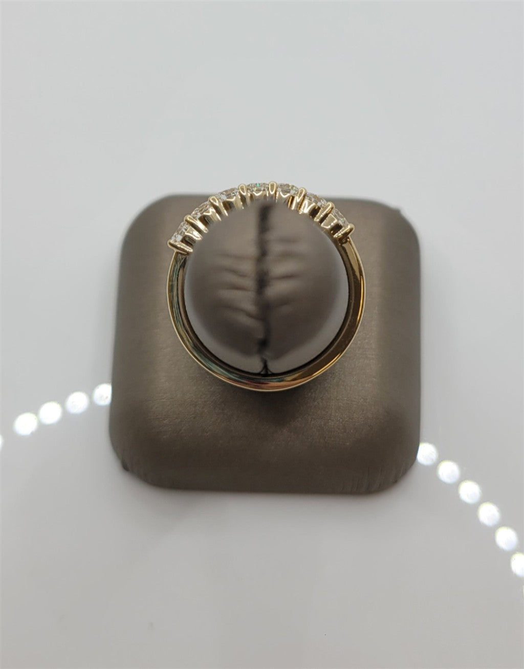 14K Yellow Gold .80 Twt Diamond Wedding Band