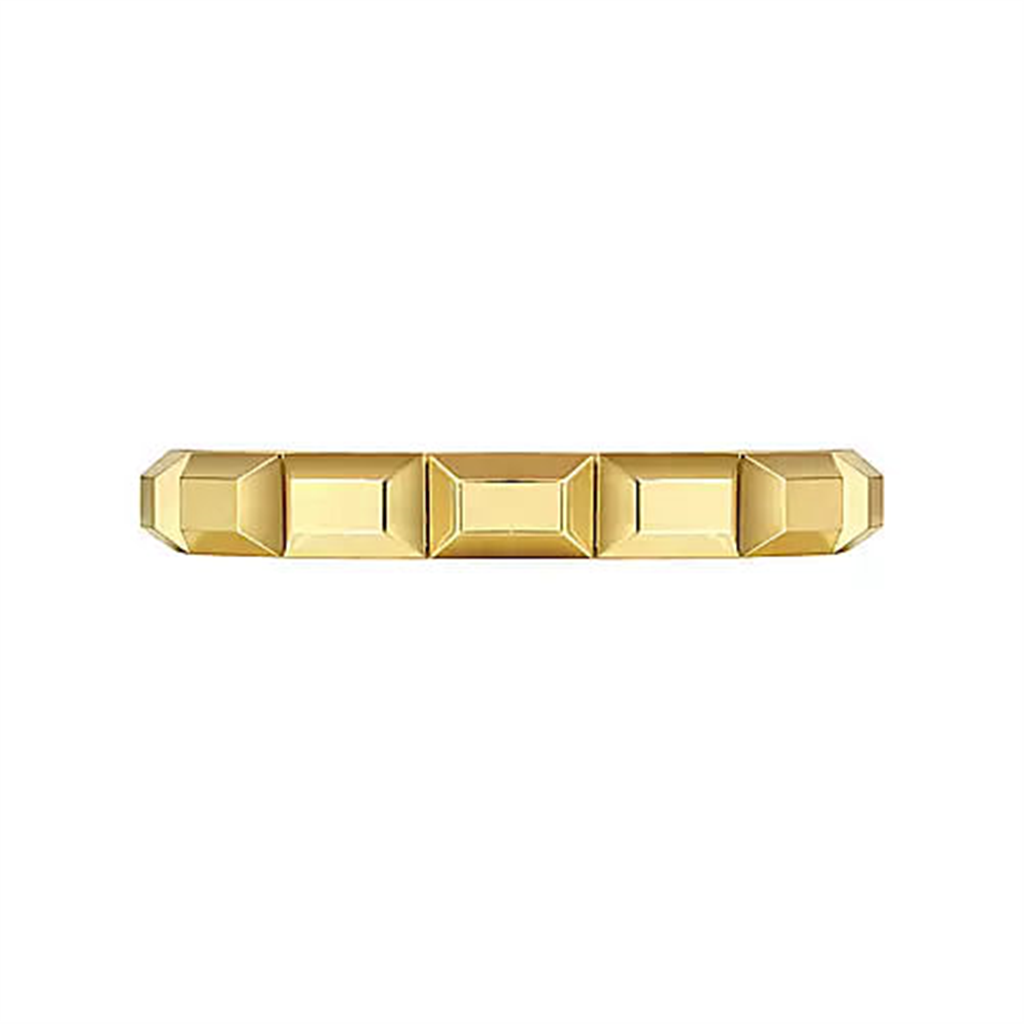 14K Yellow Gold Stackable Gold Fashion Ring