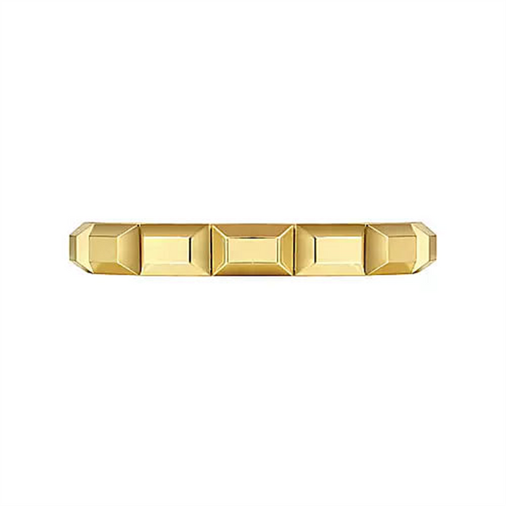 14K Yellow Gold Stackable Gold Fashion Ring